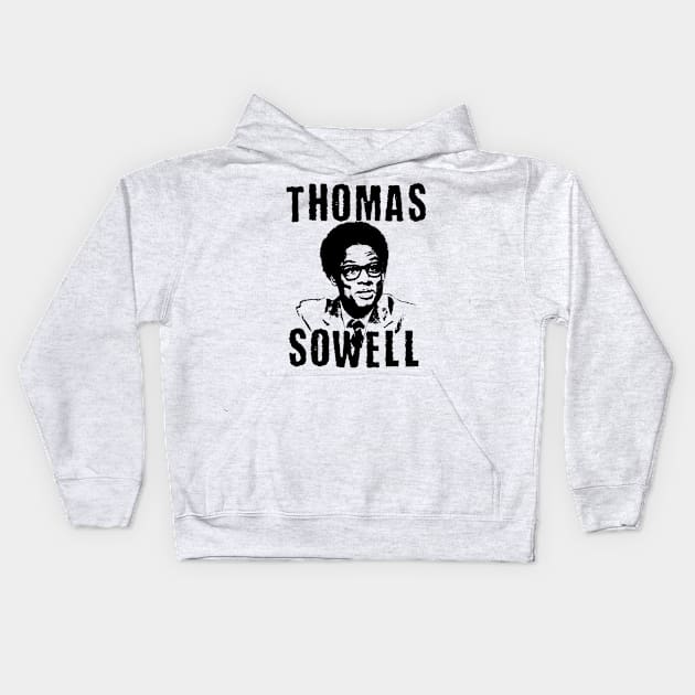 Thomas Sowell Kids Hoodie by CANJ72